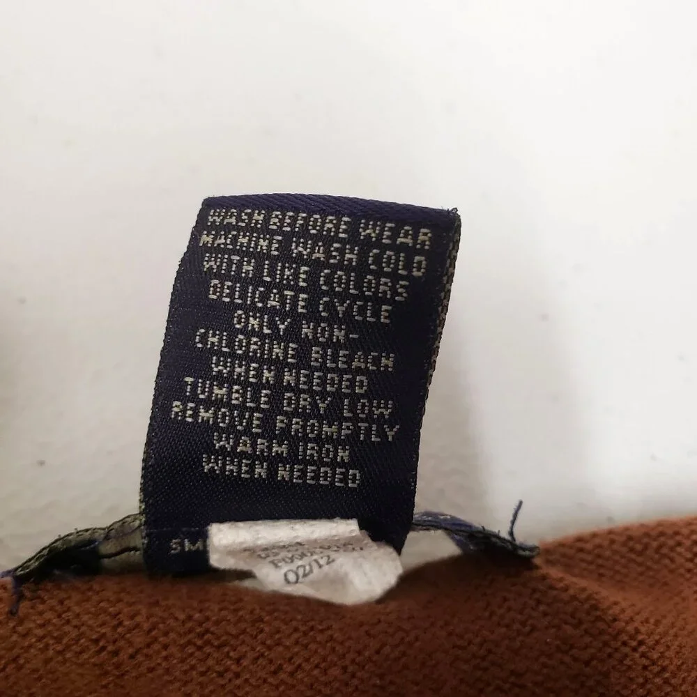 Cherokee Boys Brown Orange Fox Sweater Size 5T - Picture 5 of 8